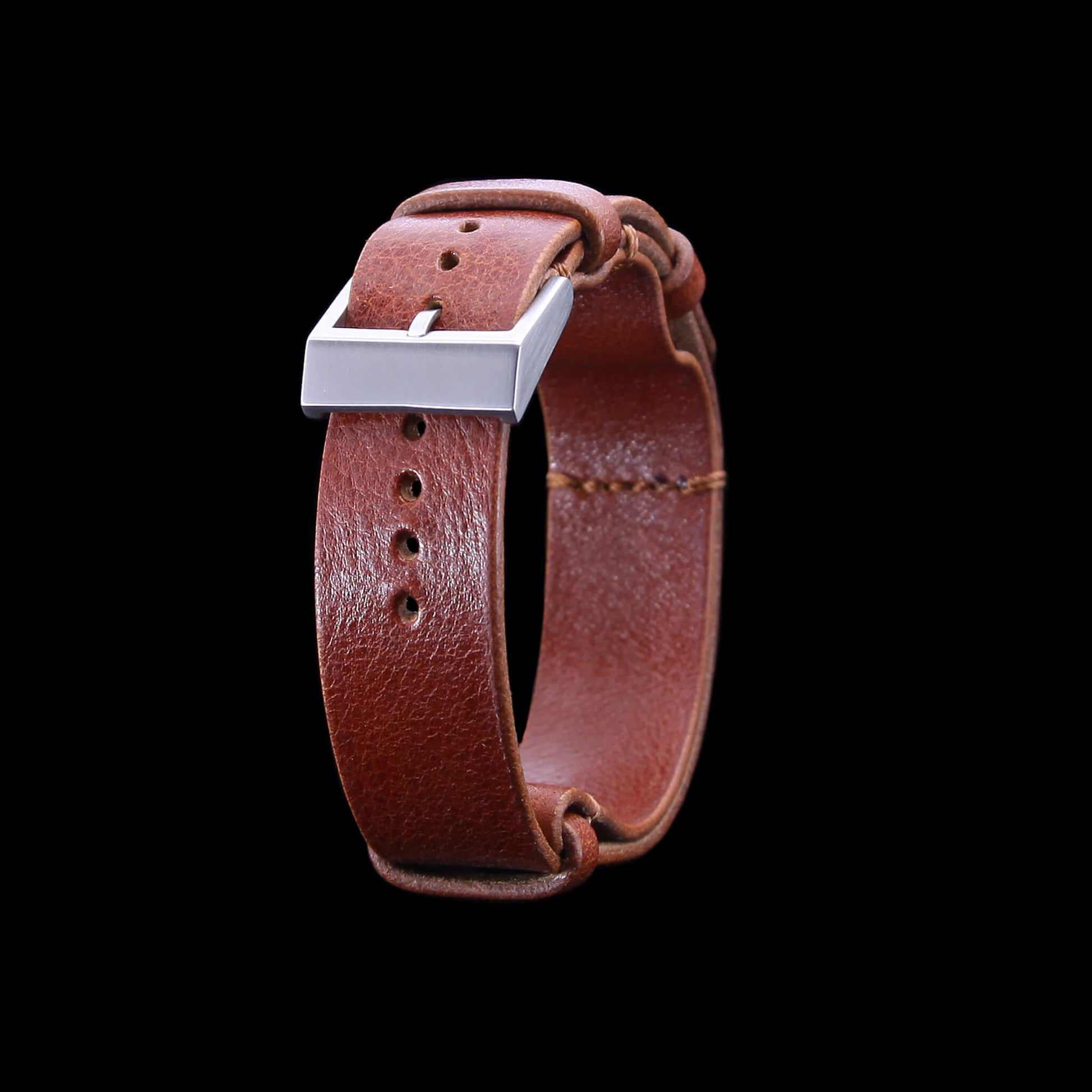 NAT2 Leather Watch Strap, Maremma 503 | Full Grain Italian Veg Tanned | Cozy Handmade